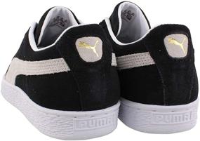 img 3 attached to PUMA Suede Classic Black White Men's Shoes for Fashion Sneakers