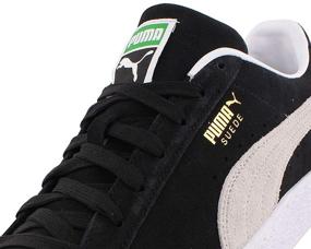 img 2 attached to PUMA Suede Classic Black White Men's Shoes for Fashion Sneakers