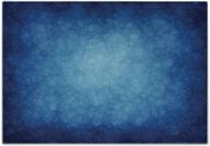 🔵 ambesonne blue cobalt decorative tempered glass cutting and serving board - small size логотип