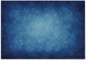 img 1 attached to 🔵 Ambesonne Blue Cobalt Decorative Tempered Glass Cutting and Serving Board - Small Size