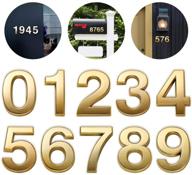 адресные наклейки с номерами почтовых ящиков квартира логотип