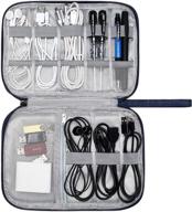 🔌 sellyfelly органайзер для электроники в путешествиях: портативная сумка для хранения кабелей и аксессуаров - чехол для проводов, телефонов, зарядок и флеш-накопителей. логотип