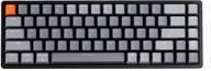 🔑 keychron k6: compact 65% gaming mech keyboard | wireless bluetooth/usb | rgb led backlit | aluminum frame | optical brown switch | mac windows logo