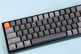 img 3 attached to 🔑 Keychron K6: Compact 65% Gaming Mech Keyboard | Wireless Bluetooth/USB | RGB LED Backlit | Aluminum Frame | Optical Brown Switch | Mac Windows