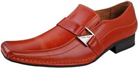 img 4 attached to Delli Aldo Loafers Comfortable Classic Men's Shoes for Loafers & Slip-Ons