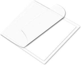 img 3 attached to 🔒 100-Pack of 5 Mil 12 x 18 Menu Laminating Pouches for Laminators