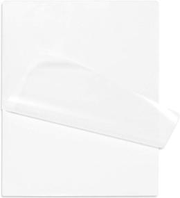 img 2 attached to 🔒 100-Pack of 5 Mil 12 x 18 Menu Laminating Pouches for Laminators