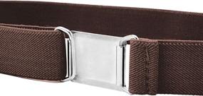 img 1 attached to Enhance Your Style with Buyless Fashion Adjustable Elastic Stretch Boys' Belts - Explore Now!