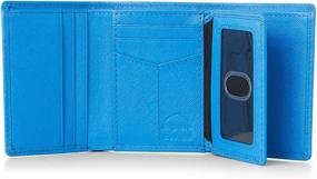 img 3 attached to Alpine Swiss Trifold Divided Men's Wallet: Ultimate Capacity for Card Cases & Money Organizers