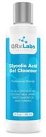 🧴 glycolic acid face wash - exfoliating gel cleanser, ideal for wrinkles, lines, acne, spots &amp; prepping for chemical peels - minimizes shaving bumps and ingrown hair - 6 fl oz logo