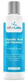 img 4 attached to 🧴 Glycolic Acid Face Wash - Exfoliating Gel Cleanser, Ideal for Wrinkles, Lines, Acne, Spots &amp; Prepping for Chemical Peels - Minimizes Shaving Bumps and Ingrown Hair - 6 fl oz