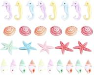 tendycoco seashells seahorse natural decorations logo