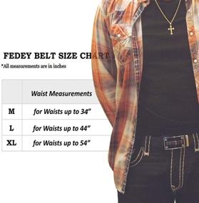 img 2 attached to 👔 FEDEY Ratchet Signature Automatic Statement Men's Belt Accessories