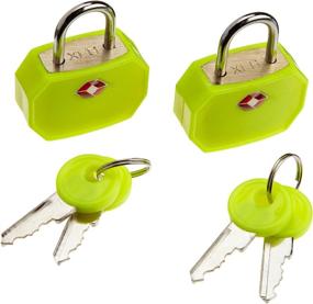 img 1 attached to 🔒 Secure Your Travel Essentials with Lewis N Clark's Black Padlock: Must-Have Luggage Lock Accessories