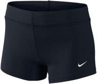 premium nike girls performance shorts: trendy and durable youth girls' clothing logo