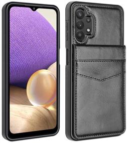 img 3 attached to LakiBeibi Galaxy A32 5G Case: Stylish Leather Wallet with Card Holders for Samsung Galaxy A32 5G (2021)