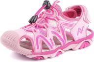 nf fuchsia boys' sandals nfbsn125 by nova nf логотип