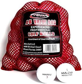 img 2 attached to Maxfli 48 Recycled Golf Balls: Premium Quality in Convenient Mesh Bag