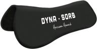 dyna-sorb full shock absorbing memory half saddle pad: enhanced comfort for your horse logo