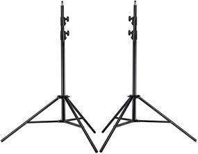 img 4 attached to 📸 Neewer PRO 9ft Heavy Duty Aluminum Alloy Photography Light Stands Kit - Perfect for Video, Portrait, and Photography Lighting (2 Pieces)