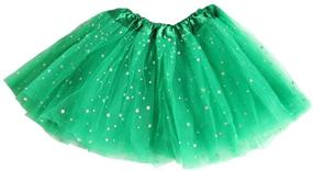 img 4 attached to 👗 Csbks Sparkle Layered Princess Ballet Girls' Clothing, Skirts & Skorts