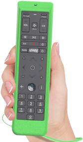 img 1 attached to Protection and Convenience: SIKAI Shockproof Silicone Case for XFinity Comcast XR15 Voice Remote - Glow in Dark-Green