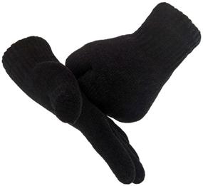 img 2 attached to 🧤 Warm & Cozy: LETHMIK Winter Thick Gloves Lining - Essential Men's Accessory for Cold Weather!