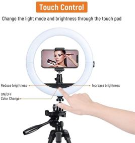 img 2 attached to Inkeltech Selfie Ring Light Foldable