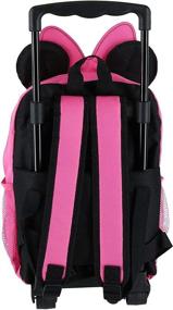 img 1 attached to ✨ Minnie Mouse Softside Rolling Backpack: Adorable & Convenient Travel Companion!