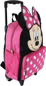 img 2 attached to ✨ Minnie Mouse Softside Rolling Backpack: Adorable & Convenient Travel Companion!