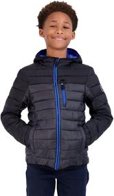 img 4 attached to 🧥 ZeroXposur Boys' Elastic Fleece Puffer Jacket - Jackets & Coats Collection