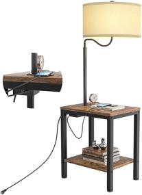 img 4 attached to LityMax LED Floor Lamp Table