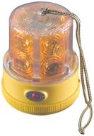 🚨 north american signal pslm2-a led safety light: magnetic mount, battery operated, amber логотип