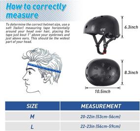 img 3 attached to QF Skateboard Multi Sport Helmets Riding Suitable