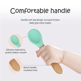 img 2 attached to 🍴 Essential Baby Fork Spoon Set for the Perfect Kids' Home Store Cuisine