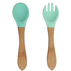 img 4 attached to 🍴 Essential Baby Fork Spoon Set for the Perfect Kids' Home Store Cuisine