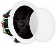 🎶 акустическая система theater solutions ts650s dual voice coil in-ceiling 6.5" для домашнего кинотеатра со стерео звучанием для всего дома. логотип