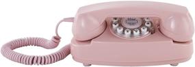 img 1 attached to 📞 Crosley CR59-PI Pink Princess Phone Featuring Advanced Push Button Technology for Enhanced SEO