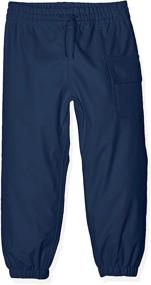 img 1 attached to 👖 Hatley Boys Little Girls Splash: Trendy Pants & Capris for Girls' Clothing
