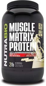 img 2 attached to NutraBio Muscle Matrix Protein Vanilla Sports Nutrition