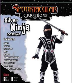 img 3 attached to 🎃 Halloween Silver Deluxe Costume Accessories