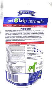 img 1 attached to 🐾 Boost Your Pet's Health with (3 Pack) Pet Kelp Probiotic Formula, 8 Ounces each