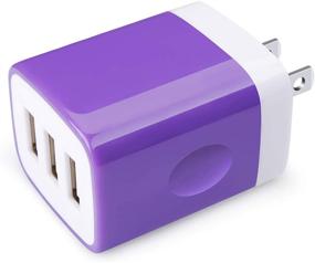 img 4 attached to 🔌 GiGreen USB Plugs: Multi Port Charging Block for iPhone, Samsung Galaxy, Moto, Pixel - Fast 3.1A Power Adapter Cube