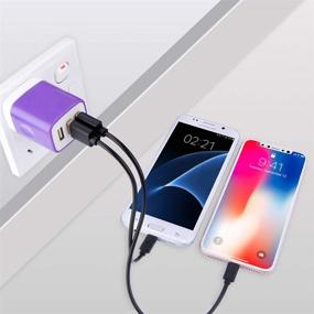 img 1 attached to 🔌 GiGreen USB Plugs: Multi Port Charging Block for iPhone, Samsung Galaxy, Moto, Pixel - Fast 3.1A Power Adapter Cube