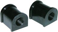 enhanced seo: prothane 6-1160-bl black 21 mm rear sway bar bushing kit - maximize performance logo