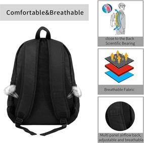 img 2 attached to Двухслойный рюкзак SchoolBag Outdoor Bookbag