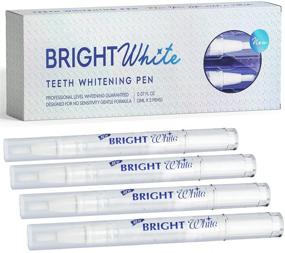 img 3 attached to 🌟 Advanced Teeth Whitening Pen - Pack of 4 Pens, Over 40 Applications, Highly Effective, Painless & Sensitivity-Free, Travel-Friendly, User-Friendly, Achieve a Brilliant White Smile, Refreshing Natural Mint Flavor