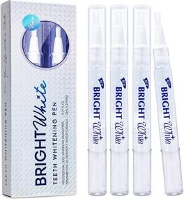img 4 attached to 🌟 Advanced Teeth Whitening Pen - Pack of 4 Pens, Over 40 Applications, Highly Effective, Painless & Sensitivity-Free, Travel-Friendly, User-Friendly, Achieve a Brilliant White Smile, Refreshing Natural Mint Flavor