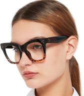 👓 occi chiari blue light blocking oversized reading glasses - readers 0.1, 1.0, 1.5, 2.0, 2.5, 3.0, 3.5 to 6.0 logo