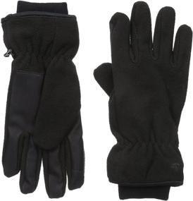 img 1 attached to Men's Accessories: Dockers Fleece Glove 🧤 in Black (Large) - Gloves & Mittens